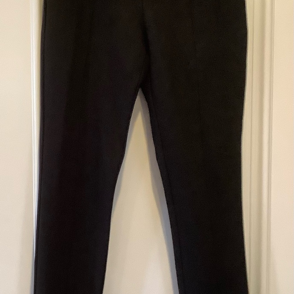 Velvet by Graham & Spencer Black Pants Size 4 Straight Leg Split Pants Size 4